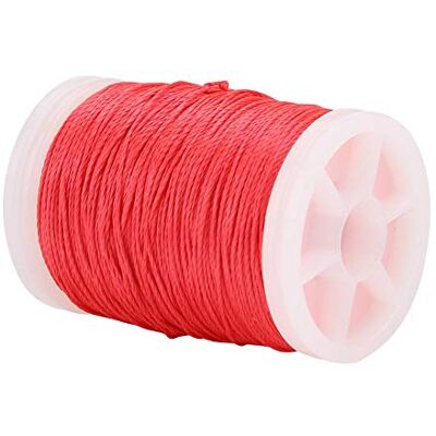 Tbest Bow String, Tir à l’Arc de Service Fil 120m Nylon Ring de Service Replacement pour bowring tir à l’Arc Fournitures(Rouge) - Publicité Tbest Bow String, Tir à l’Arc de Service Fil 120m Nylon Ring de Service Replacement pour bowring tir à l’Arc Fournitures(Rouge) - Publicité