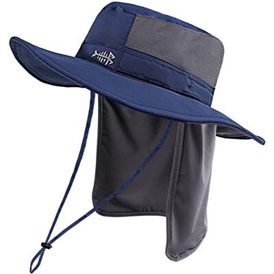 Bassdash Chapeau de Protection Solaire Boonie UPF 50+ - Publicité Bassdash Chapeau de Protection Solaire Boonie UPF 50+ - Publicité