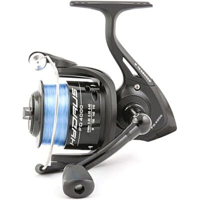 Moulinet Trabucco Hydrus XF 4000 Embrayage Avant Micrométrique, Bobine en Aluminium Pour Ledgering Parfait pour Carpe et Sarago - Publicité Moulinet Trabucco Hydrus XF 4000 Embrayage Avant Micrométrique, Bobine en Aluminium Pour Ledgering Parfait pour Carpe et Sarago - Publicité