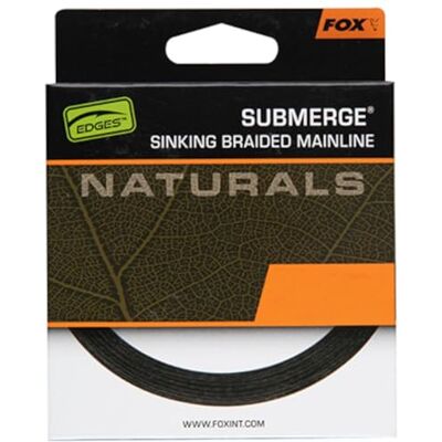 Fox Edges Submerge Naturals Braid: 3 m, 45,4 kg - Publicité Fox Edges Submerge Naturals Braid: 3 m, 45,4 kg - Publicité