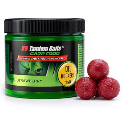 Tandem Baits Carp Food Oil Hookers Fraise Parfaite, D'appâts pour carpes, Pêche de la Carpe, Peche, Pop-Ups, Bouillette Carpe, Professionnel Accessoires de Pêche Carpe 18mm 120g - Publicité Tandem Baits Carp Food Oil Hookers Fraise Parfaite, D'appâts pour carpes, Pêche de la Carpe, Peche, Pop-Ups, Bouillette Carpe, Professionnel Accessoires de Pêche Carpe 18mm 120g - Publicité