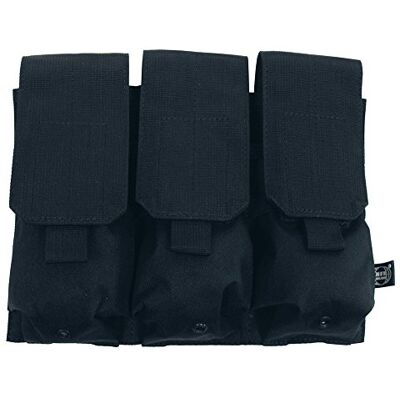 MFH Triple M4 / M16 Magazine Poche Molle Noir - Publicité MFH Triple M4 / M16 Magazine Poche Molle Noir - Publicité