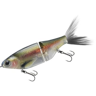 Spro KGB Chad Shad 18 Ghost Trout, Leurre Souple Peche Carnassier - Publicité Spro KGB Chad Shad 18 Ghost Trout, Leurre Souple Peche Carnassier - Publicité