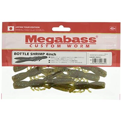 Megabass Leurre Souple Bottle Shrimp 4-10cm 9.3g Kasumi Green Flakes Bottle 4 Kasumi GF - Publicité Megabass Leurre Souple Bottle Shrimp 4-10cm 9.3g Kasumi Green Flakes Bottle 4 Kasumi GF - Publicité