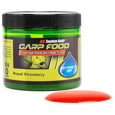 Tandem Baits Carp Food Attract Dip pour Pêche Carpe Excellente Fraise 100 ML - Publicité Tandem Baits Carp Food Attract Dip pour Pêche Carpe Excellente Fraise 100 ML - Publicité