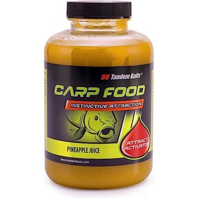 Tandem Baits Carp Food Attract Activator Jus d'ananas, D'appâts pour carpes, Pêche de la Carpe, Peche, Pop-Ups, Bouillette Carpe, Professionnel Accessoires de Pêche Carpe 500ml - Publicité Tandem Baits Carp Food Attract Activator Jus d'ananas, D'appâts pour carpes, Pêche de la Carpe, Peche, Pop-Ups, Bouillette Carpe, Professionnel Accessoires de Pêche Carpe 500ml - Publicité