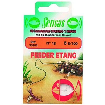 SENSAS HAMECON Monte Feeder ETANG 14/100, N°14 - Publicité SENSAS HAMECON Monte Feeder ETANG 14/100, N°14 - Publicité