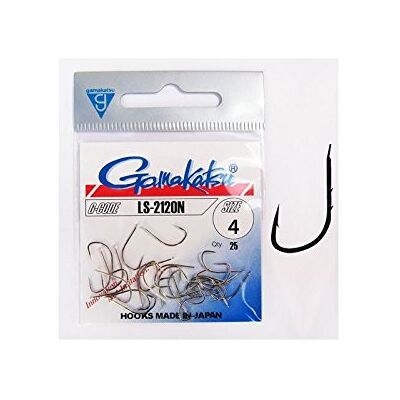 Hameçon Gamakatsu LS-2120 - Pointe haute, Micro-dards, 25 pièces - Publicité Hameçon Gamakatsu LS-2120 - Pointe haute, Micro-dards, 25 pièces - Publicité