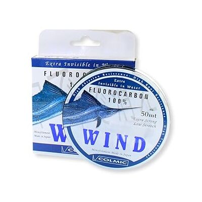 Colmic – Fil Fluorocarbone Wind 100% Invisible dans l’Eau – Bobine 50 m – Haute résistance, Low Stretch, Extra Strong – Fabriqué au Japon – Idéal pour la pêche en mer et en Eau Douce (⌀ 0,22) - Publicité Colmic – Fil Fluorocarbone Wind 100% Invisible dans l’Eau – Bobine 50 m – Haute résistance, Low Stretch, Extra Strong – Fabriqué au Japon – Idéal pour la pêche en mer et en Eau Douce (⌀ 0,22) - Publicité