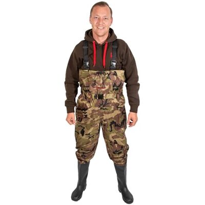 Ultimate Camo Waders 45 Waders Pêche - Publicité Ultimate Camo Waders 45 Waders Pêche - Publicité