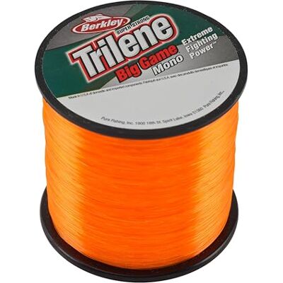 Berkley Trilene Big Game Monofilament Ligne de pêche Orange Blaze 13,6 kg – 400 m - Publicité Berkley Trilene Big Game Monofilament Ligne de pêche Orange Blaze 13,6 kg – 400 m - Publicité
