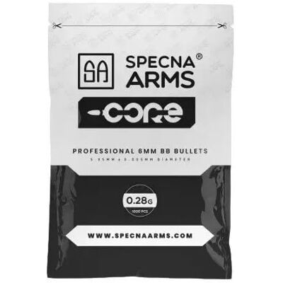 Boules de Specna Arms Core™ 0,28 g 1000 unités. Publicité Boules de Specna Arms Core™ 0,28 g 1000 unités. Publicité