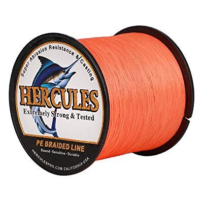 HERCULES Super Cast 10-300lbs Ligne de pêche tressée 100-2000m 109-2187yds Test pour Les Lignes de Poisson Tresse PE d'eau salée Superline 8 brins - Publicité HERCULES Super Cast 10-300lbs Ligne de pêche tressée 100-2000m 109-2187yds Test pour Les Lignes de Poisson Tresse PE d'eau salée Superline 8 brins - Publicité