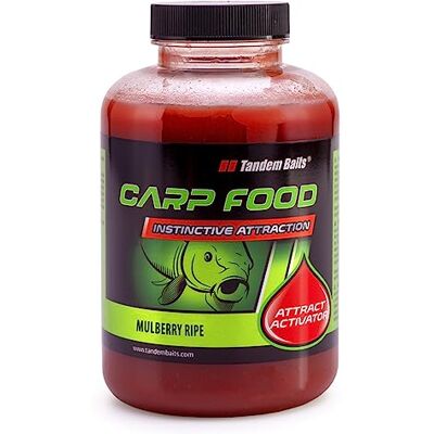 Tandem Baits Carp Food Attract Activator Mûrier Mature, D'appâts pour carpes, Pêche de la Carpe, Peche, Pop-Ups, Bouillette Carpe, Professionnel Accessoires de Pêche Carpe 500ml - Publicité Tandem Baits Carp Food Attract Activator Mûrier Mature, D'appâts pour carpes, Pêche de la Carpe, Peche, Pop-Ups, Bouillette Carpe, Professionnel Accessoires de Pêche Carpe 500ml - Publicité