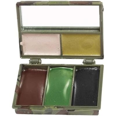 Mil-Tec Tarnschminkset- Kit de Maquillage Camouflage Multicolore Taille Unique - Publicité Mil-Tec Tarnschminkset- Kit de Maquillage Camouflage Multicolore Taille Unique - Publicité