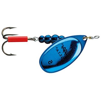 Mepps-spinner aglia cuillère de pêche platinum bleu 5 / 11,00g - Publicité Mepps-spinner aglia cuillère de pêche platinum bleu 5 / 11,00g - Publicité
