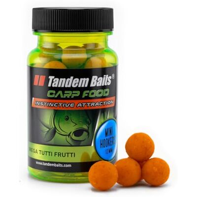 Tandem Baits Carp Food Perfection Mini Hookers Mega Tutti Frutti, D'appâts pour carpes, Pêche de la Carpe, Peche, Pop-Ups, Bouillette Carpe, Professionnel Accessoires de Pêche Carpe 12mm 50g - Publicité Tandem Baits Carp Food Perfection Mini Hookers Mega Tutti Frutti, D'appâts pour carpes, Pêche de la Carpe, Peche, Pop-Ups, Bouillette Carpe, Professionnel Accessoires de Pêche Carpe 12mm 50g - Publicité