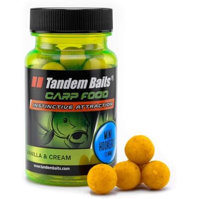 Tandem Baits Carp Food Perfection Mini Hookers Vanille et crème, D'appâts pour carpes, Pêche de la Carpe, Peche, Pop-Ups, Bouillette Carpe, Professionnel Accessoires de Pêche Carpe 12mm 50g - Publicité Tandem Baits Carp Food Perfection Mini Hookers Vanille et crème, D'appâts pour carpes, Pêche de la Carpe, Peche, Pop-Ups, Bouillette Carpe, Professionnel Accessoires de Pêche Carpe 12mm 50g - Publicité