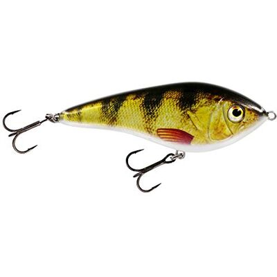 Westin Swim Glidebait 1cm 31g Low Floating Real Perch - Publicité Westin Swim Glidebait 1cm 31g Low Floating Real Perch - Publicité