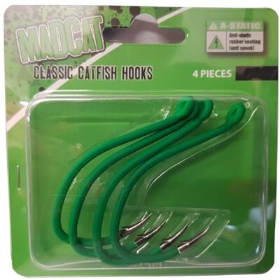 MADCAT MAD Cat A-Static Classic Catfish Hook Gr. 6/0 - Publicité MADCAT MAD Cat A-Static Classic Catfish Hook Gr. 6/0 - Publicité