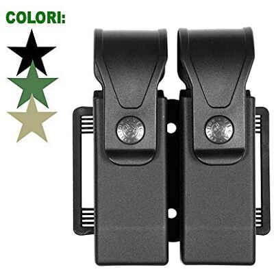 Vega Holster 8DMH01 Porte chargeur double en polymère - Publicité Vega Holster 8DMH01 Porte chargeur double en polymère - Publicité