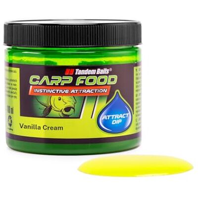 Tandem Baits Carp Food Attract Dip pour Pêche Carpe Vanille Et Crème 100 ML - Publicité Tandem Baits Carp Food Attract Dip pour Pêche Carpe Vanille Et Crème 100 ML - Publicité
