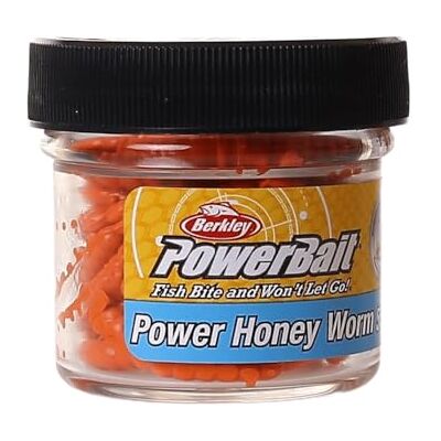 Berkley Leurre Souple Powerbait Power Honey Worms 2.5 cm Hot Orange Truite Bar Carnassiers Mer Pêche Spinning - Publicité Berkley Leurre Souple Powerbait Power Honey Worms 2.5 cm Hot Orange Truite Bar Carnassiers Mer Pêche Spinning - Publicité