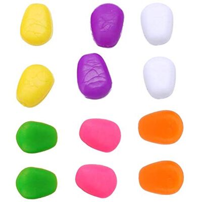 Pwshymi 60 pièces leurres de pêche leurres Souples pour la pêche à la Carpe maïs 6 Couleurs Flottant Artificiel(Jaune, Violet, Blanc, Vert, Rose, Orange) Fishinghook - Publicité Pwshymi 60 pièces leurres de pêche leurres Souples pour la pêche à la Carpe maïs 6 Couleurs Flottant Artificiel(Jaune, Violet, Blanc, Vert, Rose, Orange) Fishinghook - Publicité