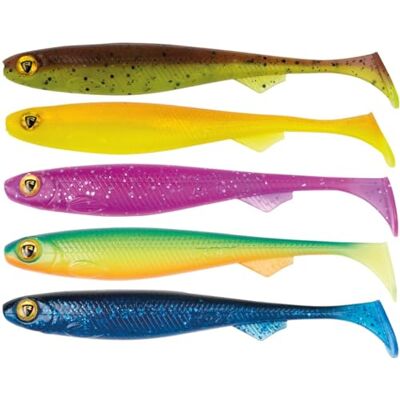Fox Rage Poissons en caoutchouc pour pêche à la perche et au sandre UV Slick Shad Mixed Colour Pack Longueur : 9 cm - Publicité Fox Rage Poissons en caoutchouc pour pêche à la perche et au sandre UV Slick Shad Mixed Colour Pack Longueur : 9 cm - Publicité