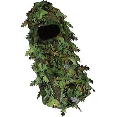 Perfeclan 3D Camouflage Feuillu Chapeau Plein Visage Respirant Déguisement Unisexe Ghillie pour Woodland Chasse Tir Turquie - Publicité Perfeclan 3D Camouflage Feuillu Chapeau Plein Visage Respirant Déguisement Unisexe Ghillie pour Woodland Chasse Tir Turquie - Publicité