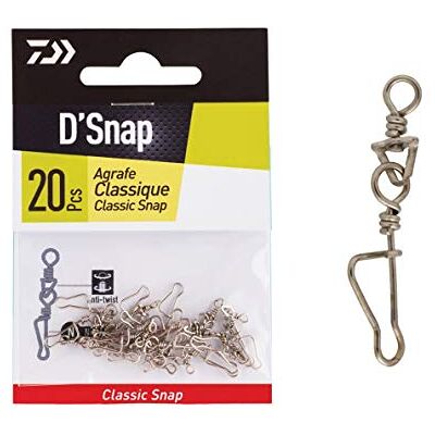 Daiwa Emerillon Agrafe Classique No.4 R.18kg Nickel EM361064 - Publicité Daiwa Emerillon Agrafe Classique No.4 R.18kg Nickel EM361064 - Publicité