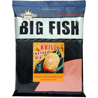 Dynamite Baits Krill Method Mix Big Fish 1.8kg - Publicité Dynamite Baits Krill Method Mix Big Fish 1.8kg - Publicité
