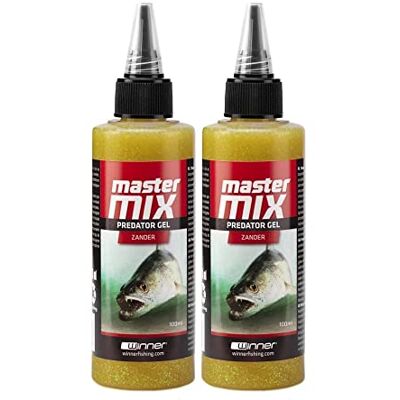 Tandem Baits Attractant Gel pour Appâts De Pêche Poissons Prédateurs Master Mix Predator Gel 100 ML Set De 2 Sandre - Publicité Tandem Baits Attractant Gel pour Appâts De Pêche Poissons Prédateurs Master Mix Predator Gel 100 ML Set De 2 Sandre - Publicité