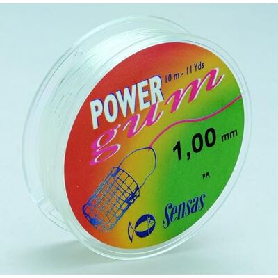 Sensas Bas De Ligne Power Gum D.1mm 37691 - Publicité Sensas Bas De Ligne Power Gum D.1mm 37691 - Publicité