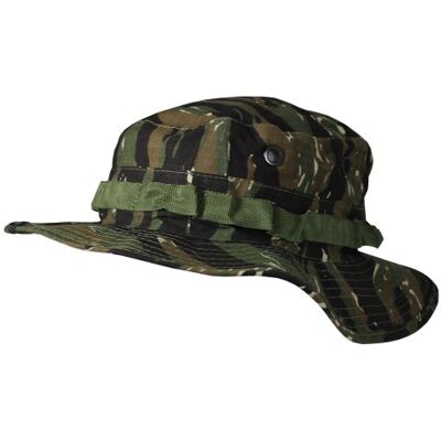 MFH Homme GI Ripstop Bush Chapeau Tiger Stripe Taille L - Publicité MFH Homme GI Ripstop Bush Chapeau Tiger Stripe Taille L - Publicité