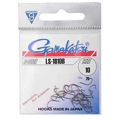 Gamakatsu gamak Daihatsu plättchen Crochet Crochets individuels LS de 1810 N Taille 8 Vrac - Publicité Gamakatsu gamak Daihatsu plättchen Crochet Crochets individuels LS de 1810 N Taille 8 Vrac - Publicité