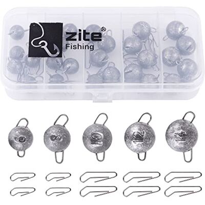 Zite Fishing Cheburashka Plomb Tête Système de Changement Rapide Plomb Kit 30 Bottom Jig Boules 6-14g - Publicité Zite Fishing Cheburashka Plomb Tête Système de Changement Rapide Plomb Kit 30 Bottom Jig Boules 6-14g - Publicité