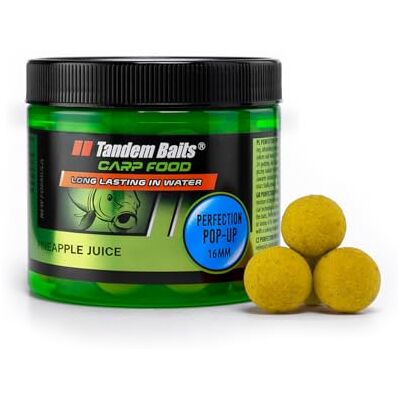 Tandem Baits Carp Food Perfection Mini Pop-Up Jus d'ananas, D'appâts pour carpes, Pêche de la Carpe, Peche, Pop-Ups, Bouillette Carpe, Professionnel Accessoires de Pêche Carpe 16mm 70g - Publicité Tandem Baits Carp Food Perfection Mini Pop-Up Jus d'ananas, D'appâts pour carpes, Pêche de la Carpe, Peche, Pop-Ups, Bouillette Carpe, Professionnel Accessoires de Pêche Carpe 16mm 70g - Publicité
