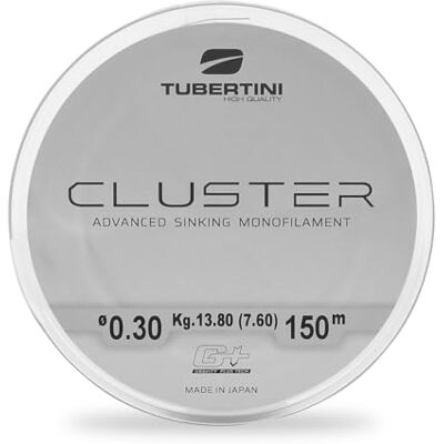 Tubertini Cluster monofilament de pêche submersible 50% nylon 50% fluorocarbone Bobine de 150/300/1000 m Parfait pour la pêche fraîche et salée (150 m 0,14 mm Charge de rupture 2,40/1,68 kg - Publicité Tubertini Cluster monofilament de pêche submersible 50% nylon 50% fluorocarbone Bobine de 150/300/1000 m Parfait pour la pêche fraîche et salée (150 m 0,14 mm Charge de rupture 2,40/1,68 kg - Publicité