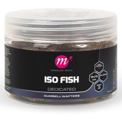 Mainline ISO Fish Haltère Wafter 12 x 15 mm - Publicité Mainline ISO Fish Haltère Wafter 12 x 15 mm - Publicité