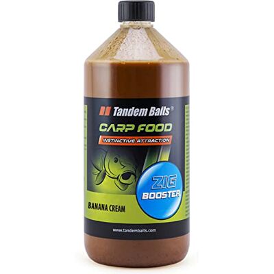 Tandem Baits Carp Food Zig Booster Crème de Banane, D'appâts pour carpes, Pêche de la Carpe, Peche, Pop-Ups, Bouillette Carpe, Professionnel Accessoires de Pêche Carpe 1000ml - Publicité Tandem Baits Carp Food Zig Booster Crème de Banane, D'appâts pour carpes, Pêche de la Carpe, Peche, Pop-Ups, Bouillette Carpe, Professionnel Accessoires de Pêche Carpe 1000ml - Publicité