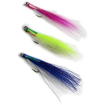 Storfisk fishing & more Kit de pêche à la mouche 3 pièces pour pêche à la mouche de grande taille et carnassier 10 cm de long - Publicité Storfisk fishing & more Kit de pêche à la mouche 3 pièces pour pêche à la mouche de grande taille et carnassier 10 cm de long - Publicité