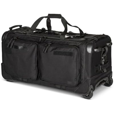 5.11 – Bagage à roulettes SOMS 3.0 126 L – Robuste & résistant à l’Eau – Poignée télescopique – Compartiments modulables – Nylon 1050D/1680D - Publicité 5.11 – Bagage à roulettes SOMS 3.0 126 L – Robuste & résistant à l’Eau – Poignée télescopique – Compartiments modulables – Nylon 1050D/1680D - Publicité