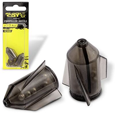 Black Cat Flotteur de pêche à l'hélice de qualité supérieure pour la pêche au Poisson-Chat avec hochets Noir 3 cm - Publicité Black Cat Flotteur de pêche à l'hélice de qualité supérieure pour la pêche au Poisson-Chat avec hochets Noir 3 cm - Publicité