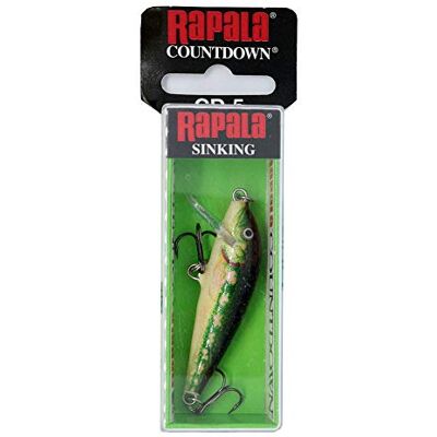 Rapala Leurre de Pêche CountDown Matériel de Pêche avec Construction Balsa Leurre Pêche d'Eau Douce Profondeur de Nage 0.9-1.8m Taille 5cm / 5g Fabriqué en Estonie Minnow - Publicité Rapala Leurre de Pêche CountDown Matériel de Pêche avec Construction Balsa Leurre Pêche d'Eau Douce Profondeur de Nage 0.9-1.8m Taille 5cm / 5g Fabriqué en Estonie Minnow - Publicité