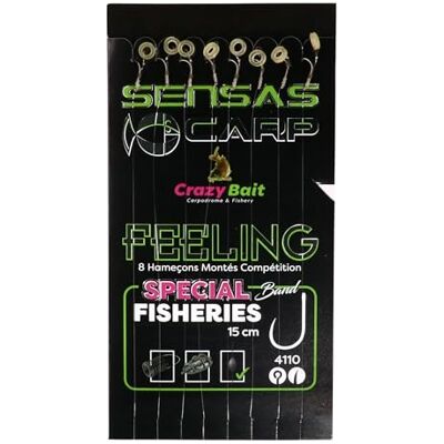 Sensas Hamecons Montes Crazy Bait 4110-15cm H.No.16 D.0.18mm 73012 - Publicité Sensas Hamecons Montes Crazy Bait 4110-15cm H.No.16 D.0.18mm 73012 - Publicité