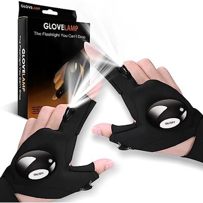 Shunfaji Cadeau Homme Gants LED Gants avec Lumières étanches Accessoires De Pêche, Cadeaux Secrets De Père Noël pour Hommes, Gadgets Pratique pour Pêche/Camping/Bricoleur/Père (A, Une Paire) - Publicité Shunfaji Cadeau Homme Gants LED Gants avec Lumières étanches Accessoires De Pêche, Cadeaux Secrets De Père Noël pour Hommes, Gadgets Pratique pour Pêche/Camping/Bricoleur/Père (A, Une Paire) - Publicité