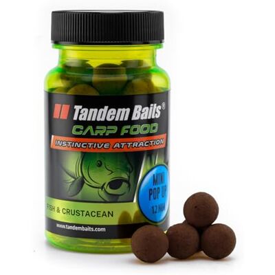 Tandem Baits Bouillettes Flottantes Pop Up pour La Pêche À La Carpe Zig Rig Chod Rig Carp Food Perfection Mini Pop-Up 12 mm 30 g Poisson Et Fruits De Mer - Publicité Tandem Baits Bouillettes Flottantes Pop Up pour La Pêche À La Carpe Zig Rig Chod Rig Carp Food Perfection Mini Pop-Up 12 mm 30 g Poisson Et Fruits De Mer - Publicité
