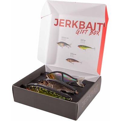 Ultimate Jerkbait Gift Box (3 Pièces) Jerkbait - Publicité Ultimate Jerkbait Gift Box (3 Pièces) Jerkbait - Publicité