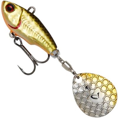 Savage Gear Fat Tail Spin Spin Jig Spinner, Taille/Poids/Couleur : 6,5 cm/16 g/Dirty Roach - Publicité Savage Gear Fat Tail Spin Spin Jig Spinner, Taille/Poids/Couleur : 6,5 cm/16 g/Dirty Roach - Publicité
